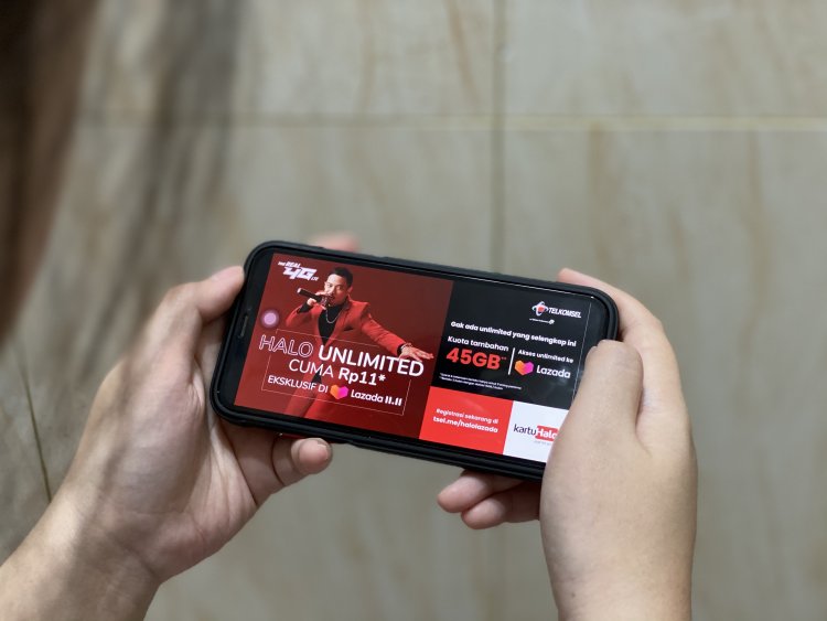 Kolaborasi Telkomsel-Lazada, Tak Perlu Khawatir Habis Kuota Saat Festival Belanja Akhir Tahun