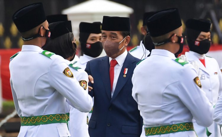 Daftar Nama Paskibraka Tahun 2022 yang Baru Dikukuhkan Presiden Jokowi